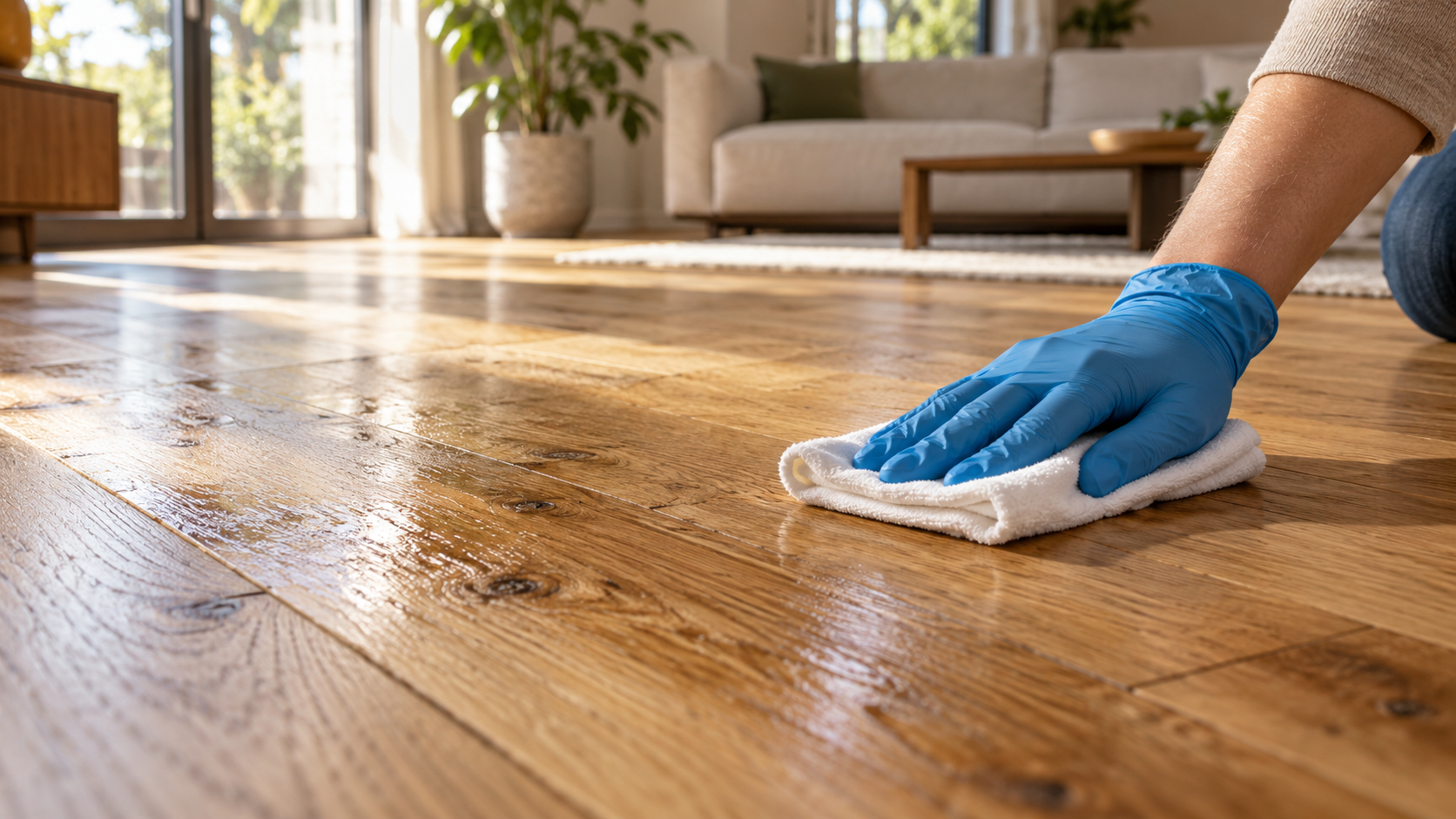 Parquet oliato appiccicoso dopo il trattamento: come recuperarlo